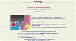 Desktop Screenshot of bionalogy.com
